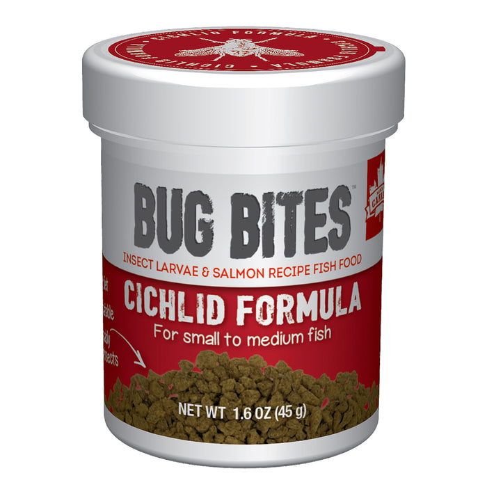 Fluval Bug Bites S-M Cichlid Formula