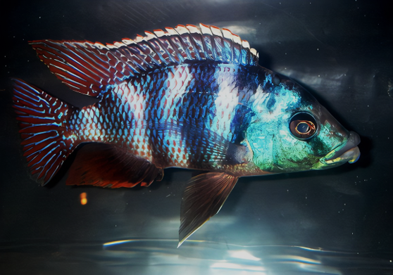 Live Fish African Cichlid Milimo Peacock (PLACIDOCHROMIS MILOMO) (CHD-138)U026