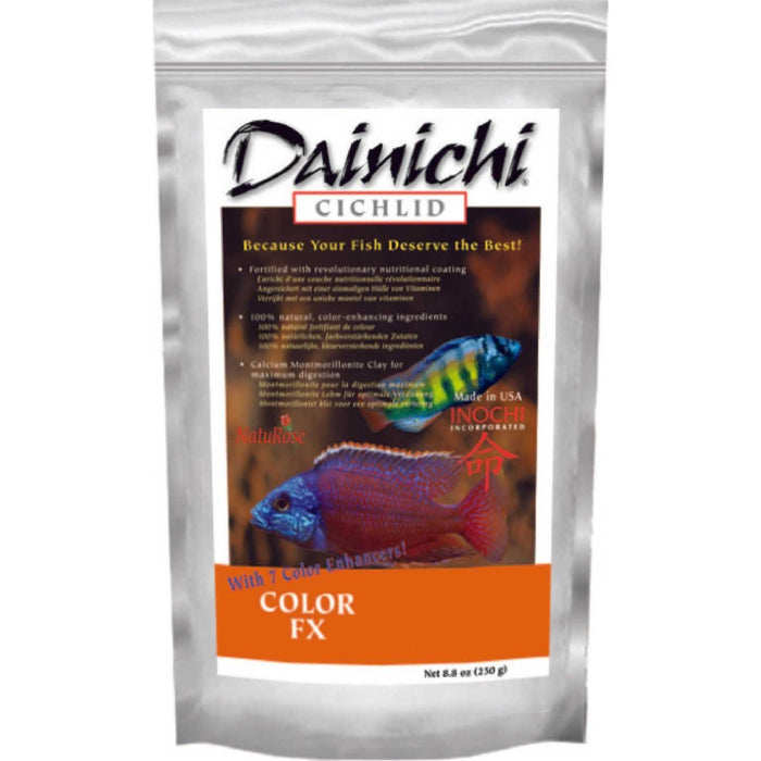 DAINICHI CICHLID COLOR FX Sinking Baby (1 mm) Pellet 3.5 oz (100 g)