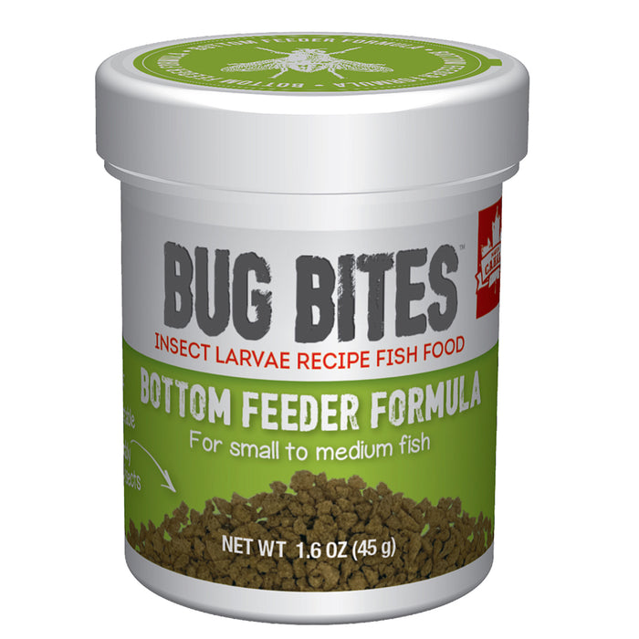 Fluval Bug Bites S-M Bottom Feeder Formula
