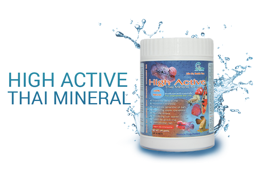 CZ AQUA High Active Thai Mineral for Fishes 100 grams